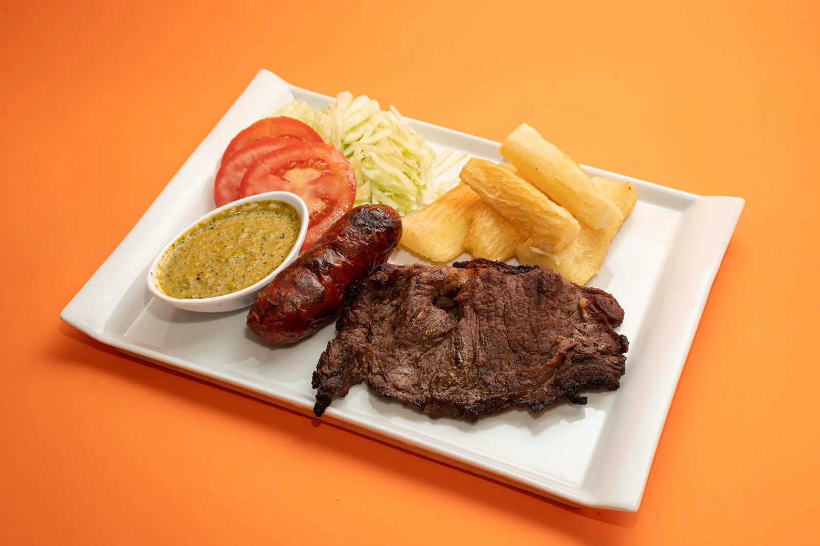Parrillada de ternera al carbón
